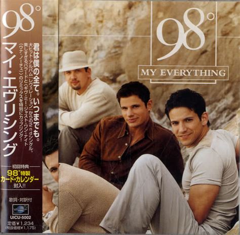 98 Degrees My Everything Japanese Promo Cd Single Cd5 5 533912