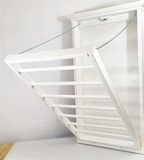 Maybe you would like to learn more about one of these? Solid Wood Drying Rack Wall Mounted Clothes Line Laundry ...