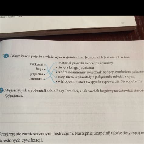 Przed naszą erą osiadłe w kanaan; Wyjaśnij,jak wyobrażali sobie Boga Izraelici,a jak swoich ...