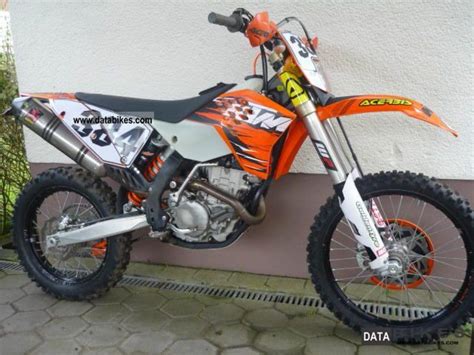 Lógicamente, en esto influye mucho tu forma de pilotar, tu posición. 2011 KTM 250 EXC-F - Moto.ZombDrive.COM