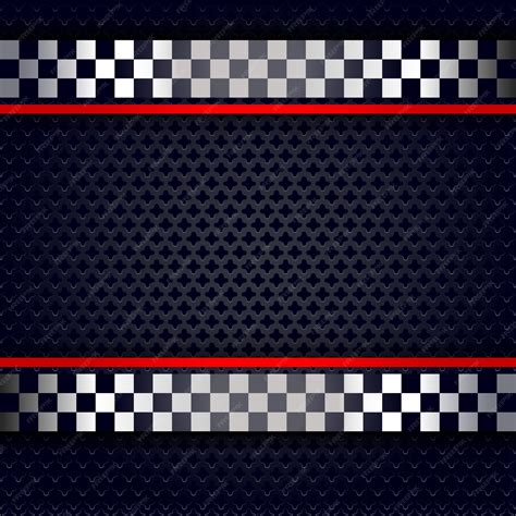 Premium Vector Metallic Perforated Sheet Background For Race