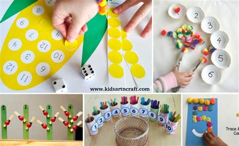 Easy fathers day crafts for preschoolers with 30+ ideas for diy gifts and handmade cards kids can make. 10+ Activities To Get Your Preschooler Started On Numbers ...