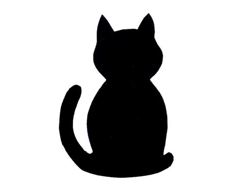 Free Black Cat Template Printable
