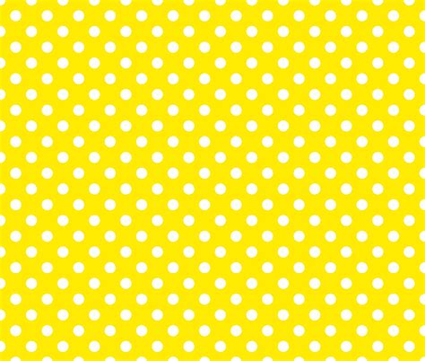 Polka Dot Yellow On White Digital Art By Filip Schpindel Fine Art America
