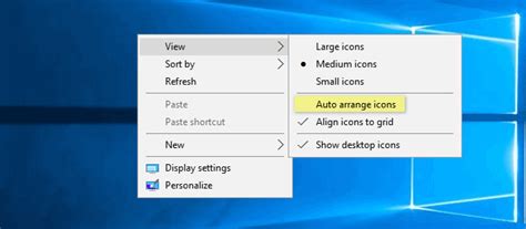 How To Undo Auto Arrange Icons And Restore The Previous Icons Arrangement