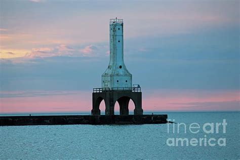 Lighthouse And Cotton Candy Sky By Eric Curtin Cotton Candy Sky