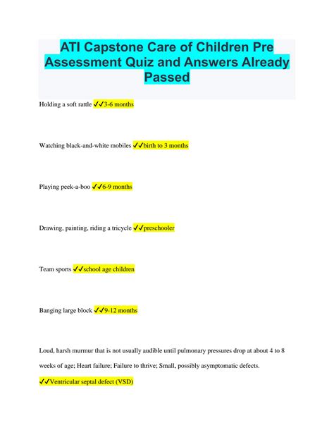 Predict Your ATI Capstone Score With THIS One Pre-Assessment