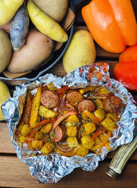 Hungarian Campfire Roasted Potatoes Camping Recipes