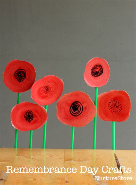 Poppy Wreath Remembrance Day Craft For Children Nurturestore