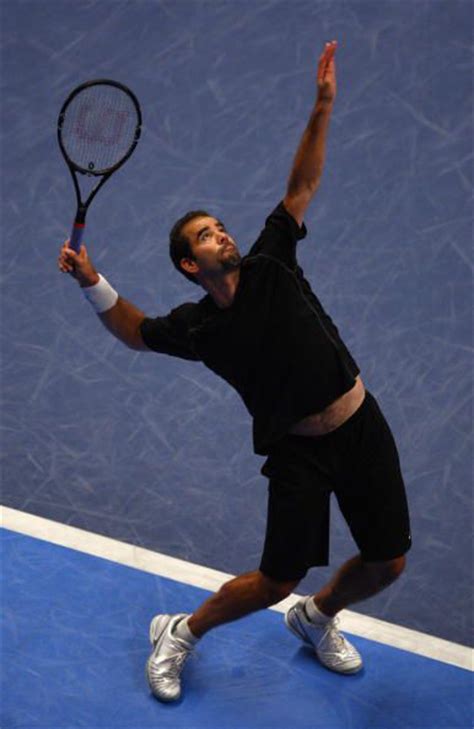 Pete sampras had one of the best serves the game has ever seen | afp. Tossing for Different Spin Serves