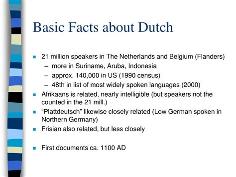 ppt double dutch language in the lowlands powerpoint presentation free download id 2709279