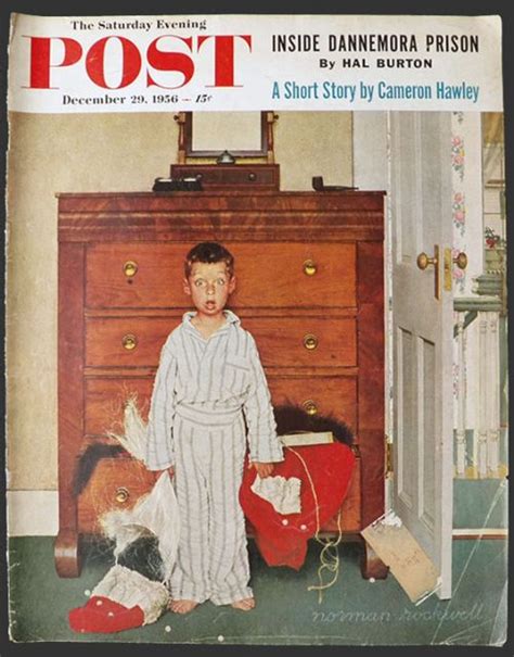 Maybe you would like to learn more about one of these? 1956 Saturday Evening Post Cover ~ Norman Rockwell ~ The ...