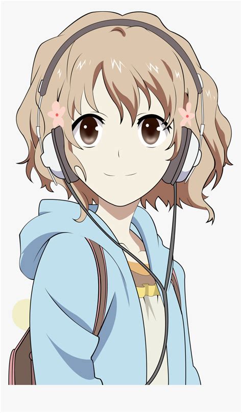 Cute Anime Girl With Short Blonde Hair