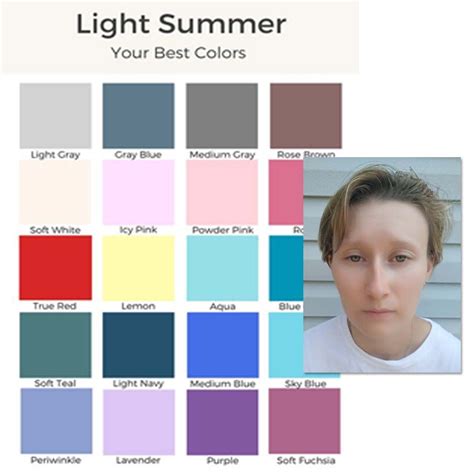 Light Summer Color Palette Makeup Cool Color Palette Colour Palettes