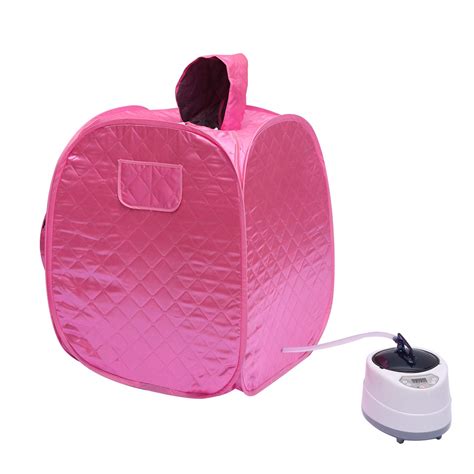 Buy Dressplus Portable Steam Sauna Spa Fold Sauna Tent With 2 6l Steamer Remote Control Timer