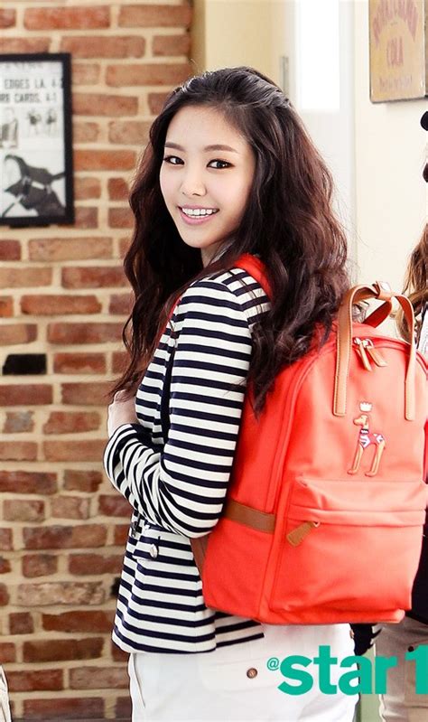 Like his older sister, jameson is always making appearances on his mom and dad's social media pages. A Pink's Son Na Eun Looks Trendy And Cute For "@Star1 ...