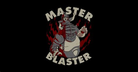 Master Blaster V2 Master Blaster Sticker Teepublic
