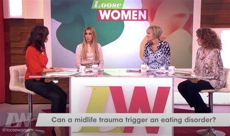 Stacey Solomon Loose Women Stars Crushing Anxiety Over Looking Thin