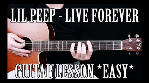 How To Play Live Forever By Lil Peep On Guitar Patreon Request Tab
