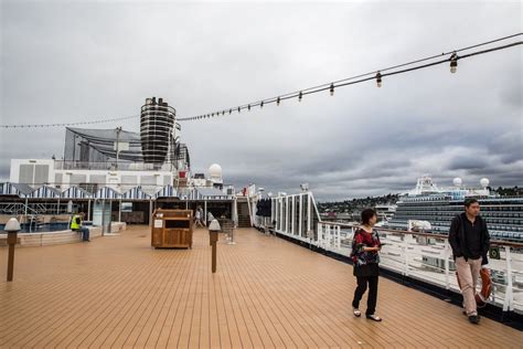 For Crew Of 2100 Passenger Cruise Ship Frenetic ‘turnaround Day In Seattle Starts And Ends