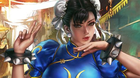 Hình Nền Chun Li Street Fighter Nhân Vật Trò Chơi điện Tử Female Warrior Tác Phẩm Nghệ