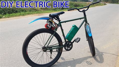 Diy Electric Bike At Home Youtube