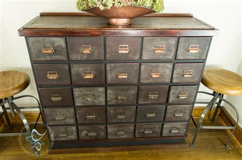 Signaturehardware.com has been visited by 10k+ users in the past month Vintage Apothecary Cabinet Makeover ~- Designed Decor