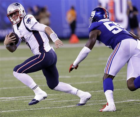 New England Patriots preseason: New York Giants take 6-3 halftime lead in final preseason game 