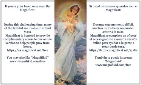 Magnificat And Magnifikid Our Lady Of The Mountains