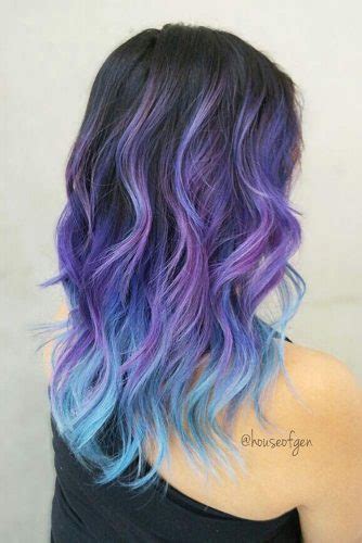 18 Blue And Purple Hair Looks That Will Amaze You My