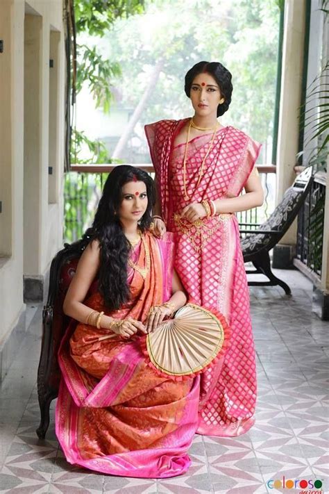Picture 30 Of Traditional Bengali Saree Draping Colordailycolorline