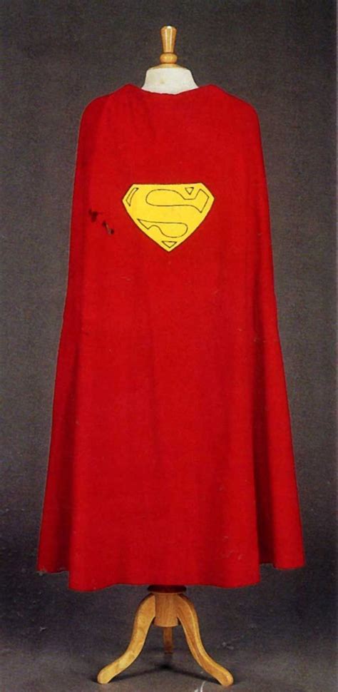 Superman Cape Screen Worn By Christopher Reeve 1978 Lot 39b