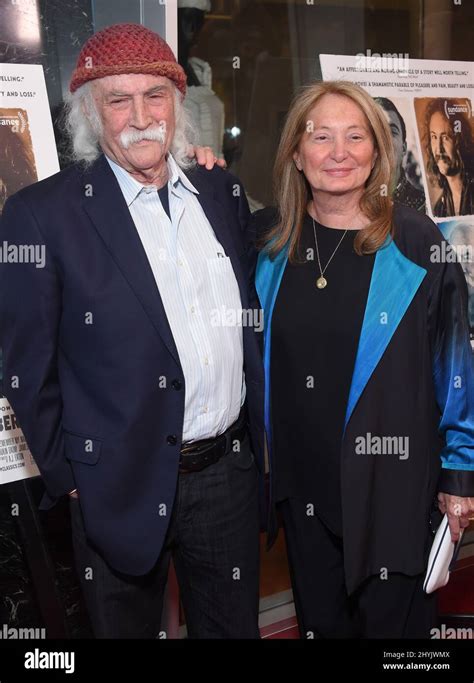 David Crosby And Jan Dance Arriving To The David Crosby Remember My
