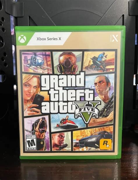 Grand Theft Auto V Gta 5 Microsoft Xbox Series Xs 2022 Brand New