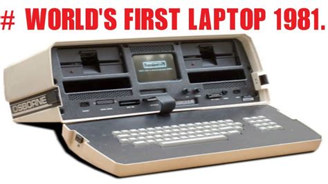 Worlds First Portable Laptop Osborne On 3 April 1981 Youtube