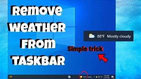 How To Remove Weather From Taskbar In Windows All Things How Vrogue