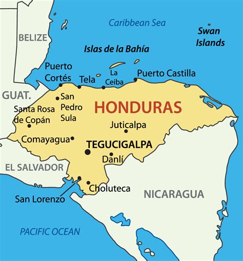 Arriba 104 Foto Mapa De Honduras Y Sus Departamentos Mirada Tensa