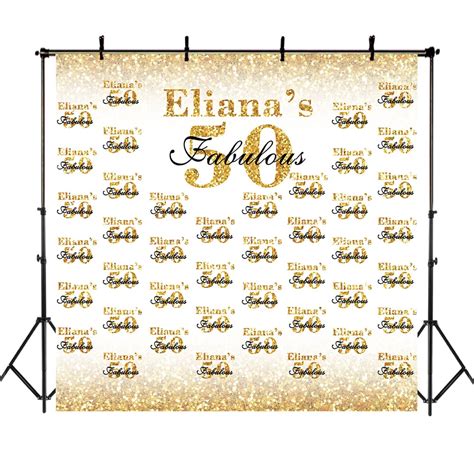 70th Backdrop Birthday Banner 50th Birthday Step And Repeat 50th