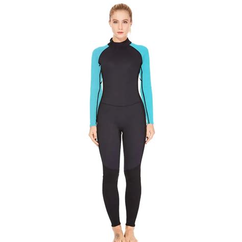 Realon Wetsuit 3mm Premium Neoprene Scuba Diving Suit For Women And Mens Long Sleeves Thermal
