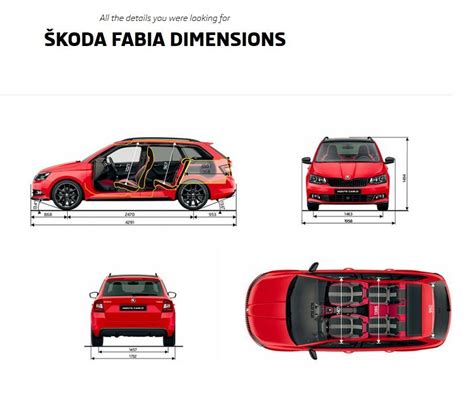 Width Of Back Seats In Mkiii Fabia Skoda Fabia Mk Iii 2014 2021