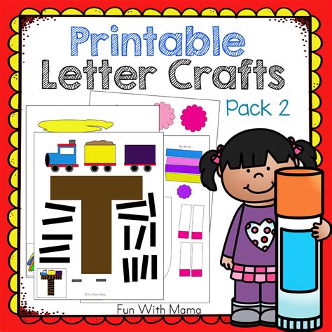 Printable Letter Crafts Pack 2a Fun With Mama