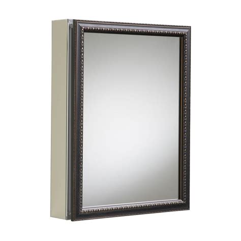 The two mirrors on the front doors appear as one larger mirror for a design that integrates easily into any bath or powder room. KOHLER 20 in. x 26 in H. Recessed or Surface Mount ...