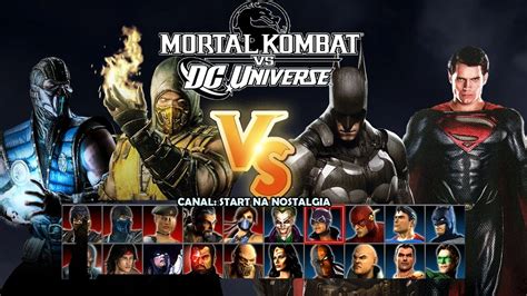 Mortal Kombat Vs Dc Universe All Fatality And Heroic Brutality Ps3