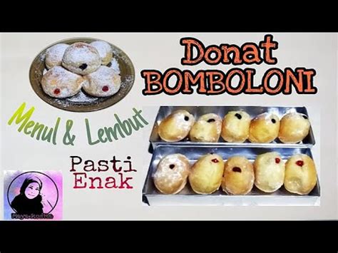 Bagi adonan donat menjadi 12 bagian dan diamkan lagi hingga adonan mengembang. Cara Membuat Donat Bomboloni#Donat Menul dan Lembut - YouTube