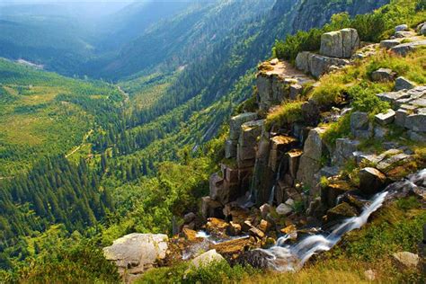 Parc national de karkonosze (fr); wodospad panczawski, czechy