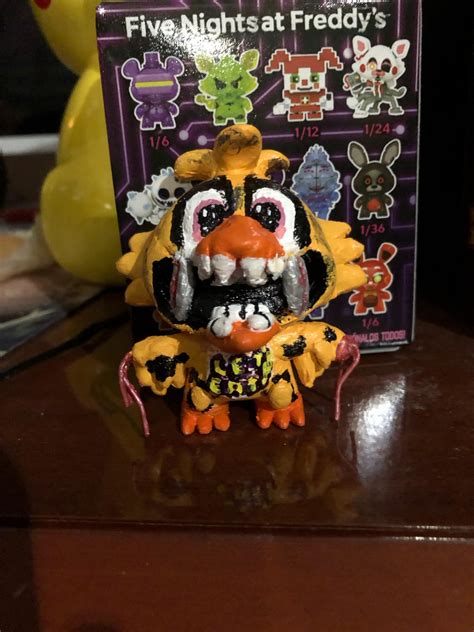 Custom Withered Chica Mystery Mini Rfivenightsatfreddys