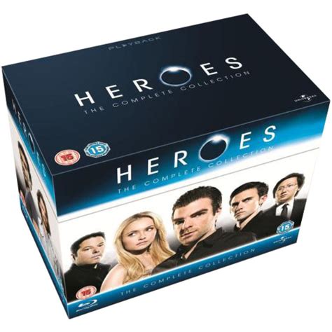 Heroes Season 1 4 Blu Ray Zavvi