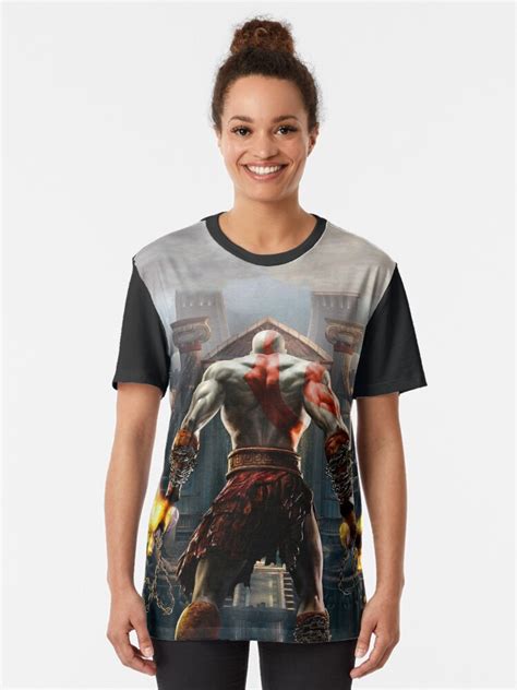 Kratos T Shirt For Sale By Francisblue Redbubble God Of War