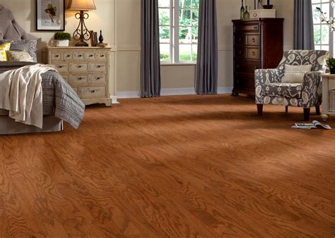 Builders Pride 38 In Gunstock Oak Engineered Hardwood Flooring 3 In