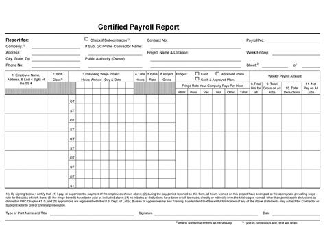 40 Free Payroll Report Templates Excel Word ᐅ TemplateLab